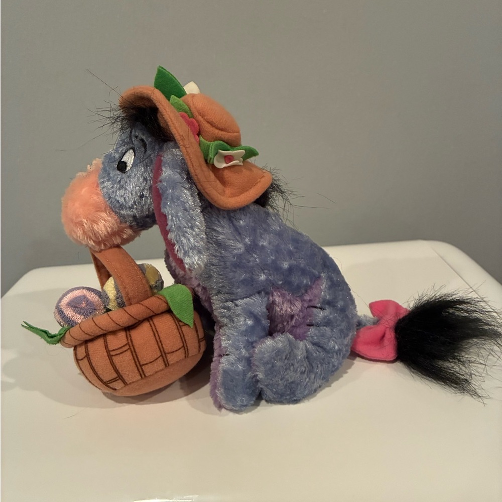 Disney Store Plush Easter Eeyore 6”